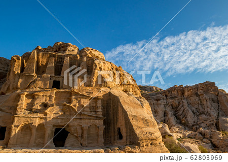 Afternoon at Obelisk Tomb in Petra, Jordan Afternoon at Obelisk Tomb in Petra, Jordan 62803969