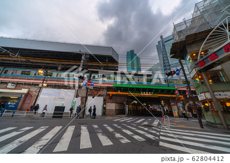 日本の東京都市景観 新橋駅前などを望む(新型コロナウイルス・テレワークなど)=2月26日 日本の東京都市景観 新橋駅前などを望む(新型コロナウイルス・テレワークなど)=2月26日 62804412