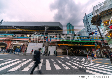 日本の東京都市景観 新橋駅前などを望む(新型コロナウイルス・テレワークなど)=2月26日 日本の東京都市景観 新橋駅前などを望む(新型コロナウイルス・テレワークなど)=2月26日 62804413