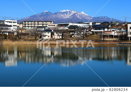 『逆さ八ヶ岳 冬 快晴』 山梨県 北杜市 長坂町 長坂湖(牛池) 『逆さ八ヶ岳 冬 快晴』 山梨県 北杜市 長坂町 長坂湖(牛池) 62806234