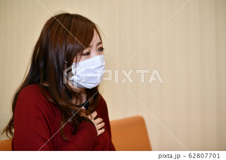 動悸・息切れ・呼吸苦シーン 62807701