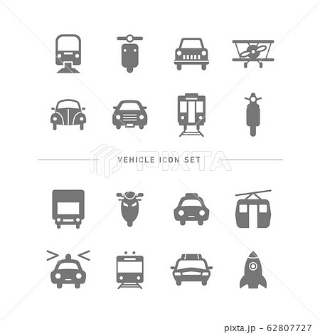 VEHICLE ICON SET VEHICLE ICON SET 62807727