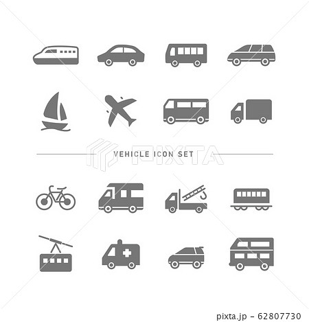 VEHICLE ICON SET 62807730