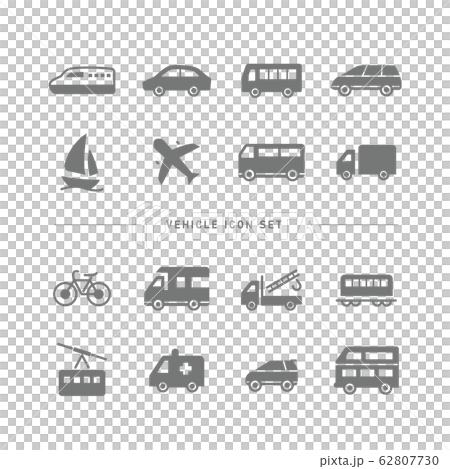 VEHICLE ICON SET 62807730