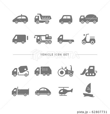VEHICLE ICON SET 62807731