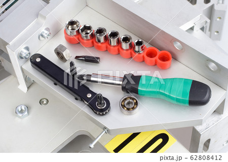 screwdriver, screw, nuts - industrial equipment 62808412