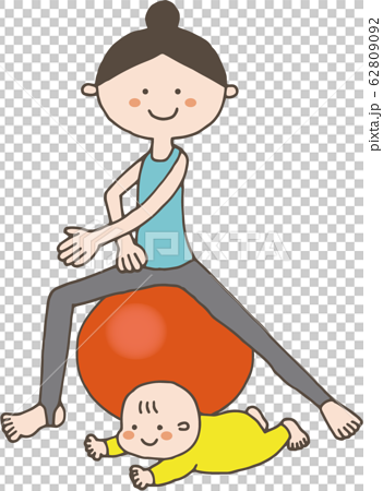 Postpartum Exercises Stock Illustrations, Cliparts and Royalty Free  Postpartum Exercises Vectors