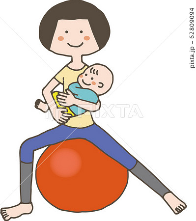 Postpartum Exercises Stock Illustrations, Cliparts and Royalty