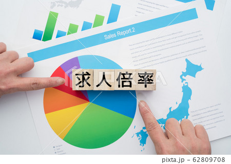 イメージ　求人倍率 62809708