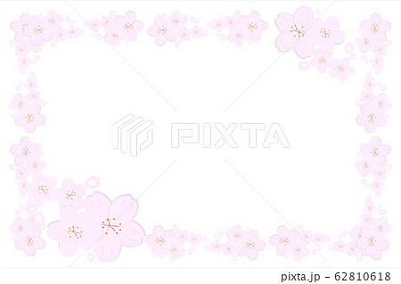 桜フレーム 62810618