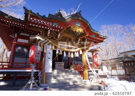 山中諏訪神社（冬） 62810797