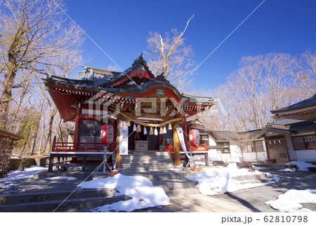 山中諏訪神社(冬) 山中諏訪神社(冬) 62810798