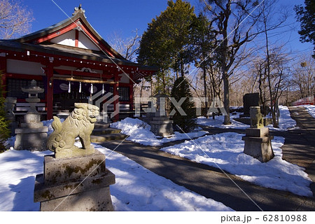 山中浅間神社（冬） 62810988