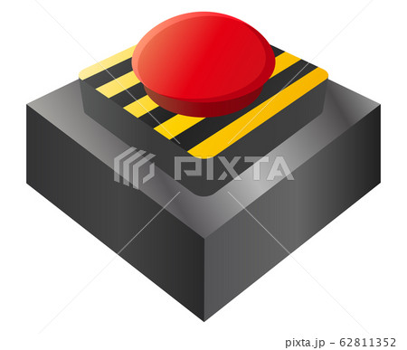 赤いボタン 62811352