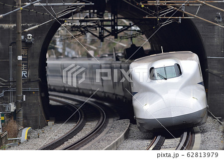 東海道新幹線　小田原－新横浜　JR東海　N700系 2000番台　X49編成 62813979