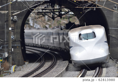 東海道新幹線　小田原－新横浜　JR西日本　N700系 5000番台　K4編成 62813980