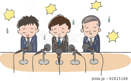 3人そろって謝罪会見　 62815188