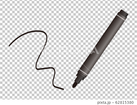 黒いペン 62815380