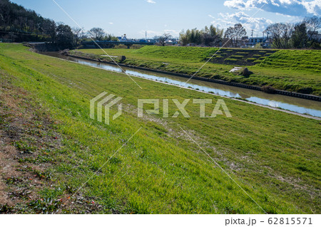 市野川堤 吉見百穴前 埼玉県吉見町 市野川堤 吉見百穴前 埼玉県吉見町 62815571