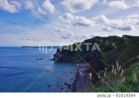 北海道　積丹半島　神威岬　念仏トンネル 62819364