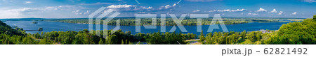 Panoramic view of the Dnieper river. Kanev, Panoramic view of the Dnieper river. Kanev, 62821492