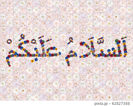 花「こんにちは（アラビア語）」（セレッソ） 62827388