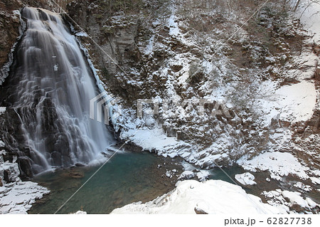 長野県 乗鞍高原 番所大滝の写真素材