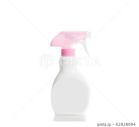Spray Pistol Cleaner Plastic Bottle Pink Isolate Spray Pistol Cleaner Plastic Bottle Pink Isolate 62828094