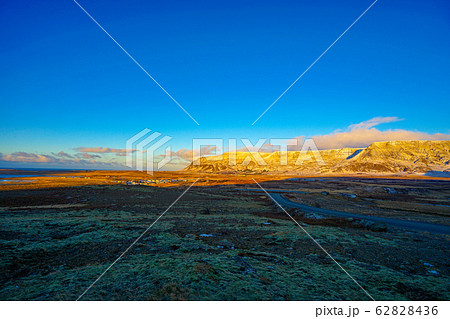 アイスランド 青空 大自然 アイスランド 青空 大自然 62828436