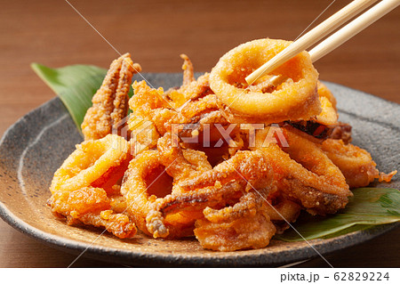 イカの唐揚げ 62829224