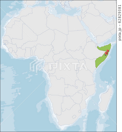 Federal Republic of Somalia location on Africa map Federal Republic of Somalia location on Africa map 62829381