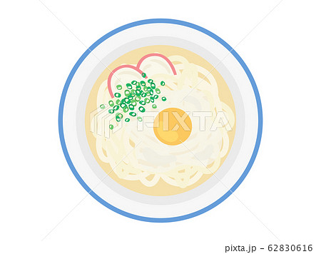 月見うどんのイラスト 月見うどんのイラスト 62830616