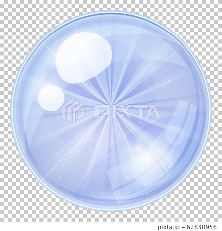 水晶のイラスト 光のイラスト素材 6956