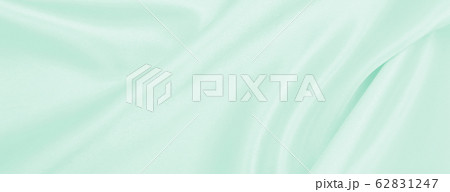 Smooth elegant green silk or satin luxury cloth 62831247