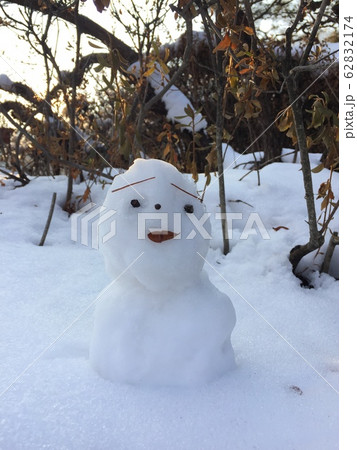 雪だるま 冬 目 62832174