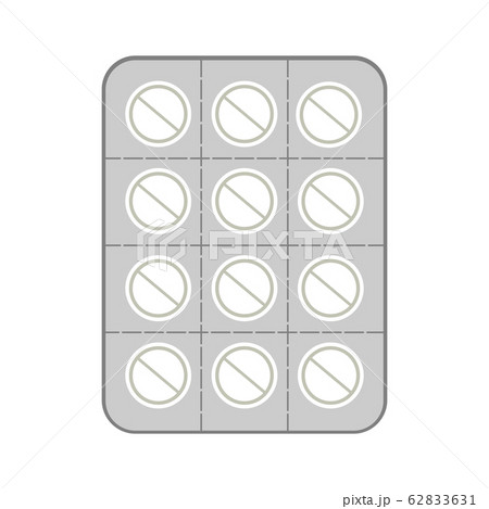 Pills on a white background. Medication. Medical 62833631