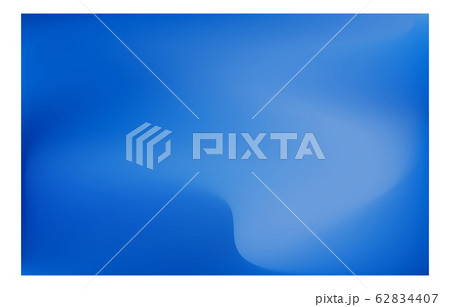 青い滲んだグラデーションの背景素材 62834407