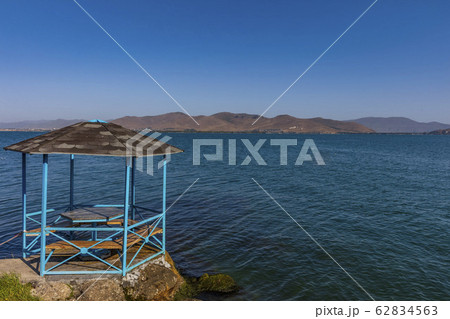 Lake Sevan panorama landscape Gegharkunik Armenia landmark Lake Sevan panorama landscape Gegharkunik Armenia landmark 62834563