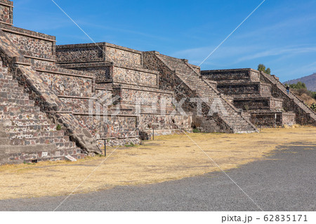 The Pyramids in ancient city of Teotihuacan in Mexico. The Pyramids in ancient city of Teotihuacan in Mexico. 62835171