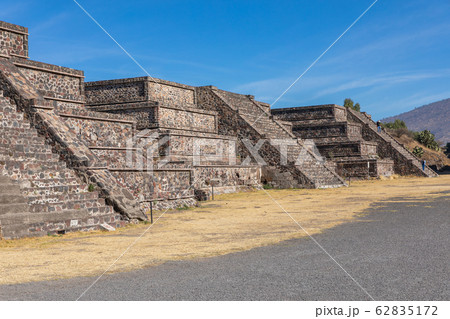 The Pyramids in ancient city of Teotihuacan in Mexico. The Pyramids in ancient city of Teotihuacan in Mexico. 62835172