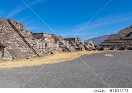 The Pyramids in ancient city of Teotihuacan in Mexico. The Pyramids in ancient city of Teotihuacan in Mexico. 62835173