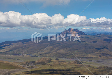View from Cotopaxi volvcano during trekking trail. 62835644