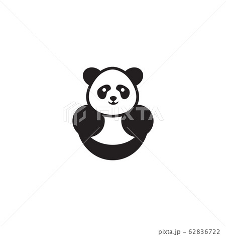 Panda icon logo design vector template 62836722