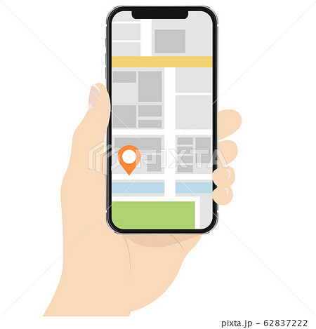 スマートフォン（地図） 62837222