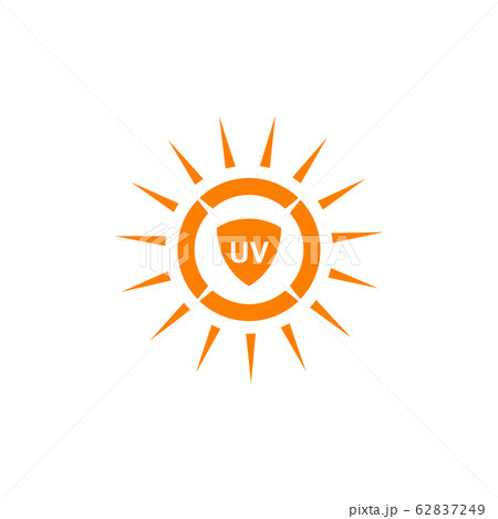 Ultra violet ray protection emblem logo design Ultra violet ray protection emblem logo design 62837249