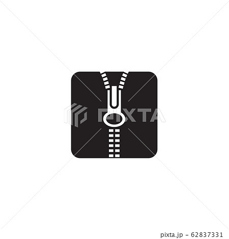 Zipper logo icon design for tailor business 62837331