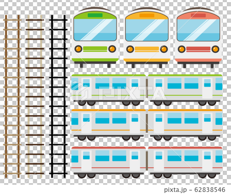 電車 列車 鉄道 アイコン 電車 列車 鉄道 アイコン 62838546