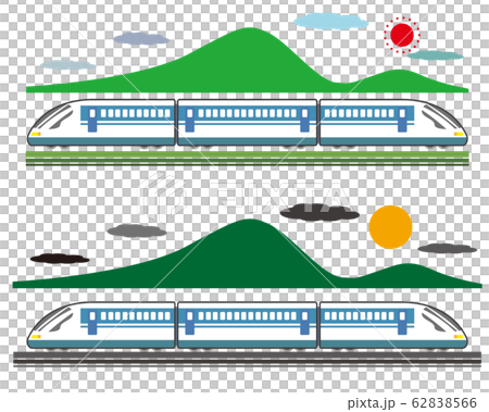 新幹線　電車　列車　鉄道　アイコン　 62838566