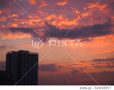 夕焼け 62838957