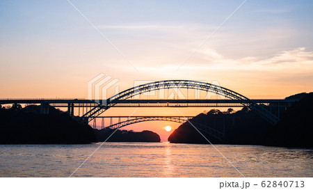 西海橋の夜明け 62840713